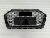RS-Style Honeycomb Front Bumper Grille for Audi A3 / S3 8V 2017-2019 | Racing Mesh Hood Grill Upgrade