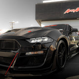 2018-2023 Ford Mustang Projector Headlights S650 Style LED Amber Sequential Turn Signals