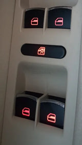 Power Window Master Switch – For VW Jetta, Golf GTI MK5/MK6, Tiguan, Passat B6, CC & Seat Leon MK2 (5ND959857 Replacement)