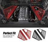 Aluminum Engine Bay Compartment Covers for Corvette C8 (2020–2023)