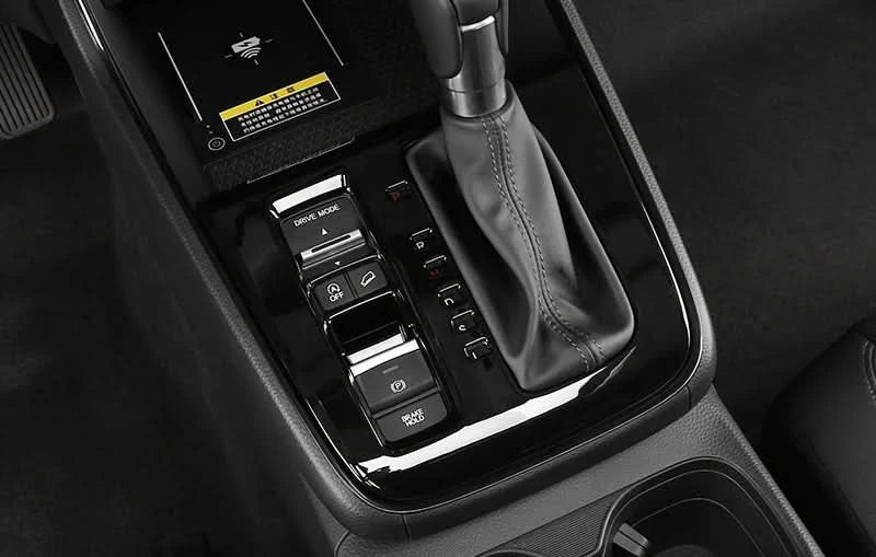 Honda CR-V 6th Gen Gear Shift Panel Trim – Carbon-Style ABS Interior Cover (2023–2025)