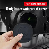 Ford Ranger Rear Axle Rubber Protective Covers – Frame Beam Sealing Pads (2023–2024)