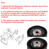 BMW 3 Series E36 E46 / 5 Series E39 / X5 E53 / Z3 Z4 Drive Belt Tensioner Idler Pulley 11287841228 1992 - 2006