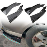 Universal Rear Bumper Side Splitters – 48cm ABS Corner Aero Trim (Pair)