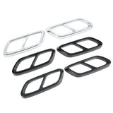 Rear Exhaust Muffler Cover Trim Set For Mercedes‑Benz C‑Class W206 (2021+)