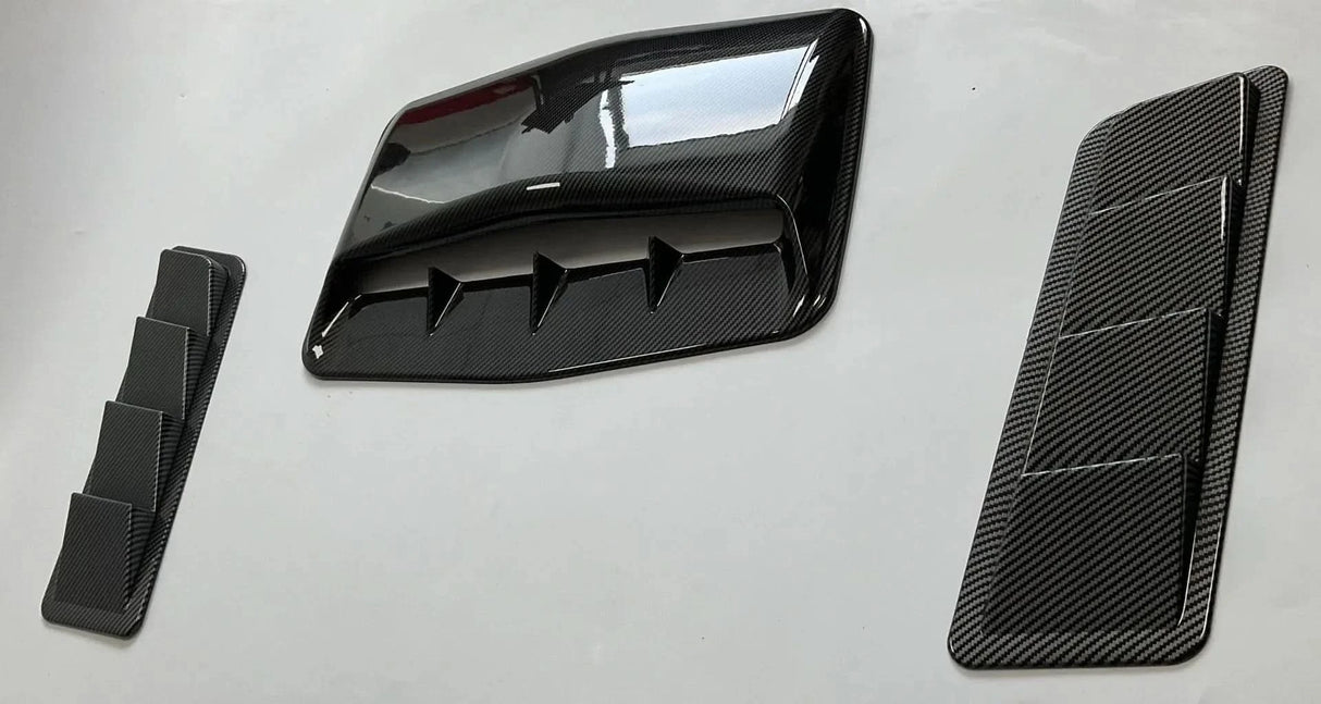 Universal Hood & Side Vent Cover Set – Performance Style Exterior Vent Trim (3-Piece Set)
