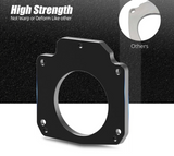 LS Billet Throttle Body Adapter Plate | 4-Bolt Intake to 3-Bolt TB | Drive-By-Wire
