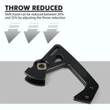 VW Golf MK5 MK6 MK7 MK8 GTI R / Audi A3 S3 TT / Seat Leon / Skoda Octavia Billet Aluminum Adjustable Short Shifter Arm 6-Speed MQ350