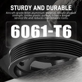 Billet Aluminum Power Steering & Water Pump Pulley Kit – M52 Engine (E36 / E39 / Z3)