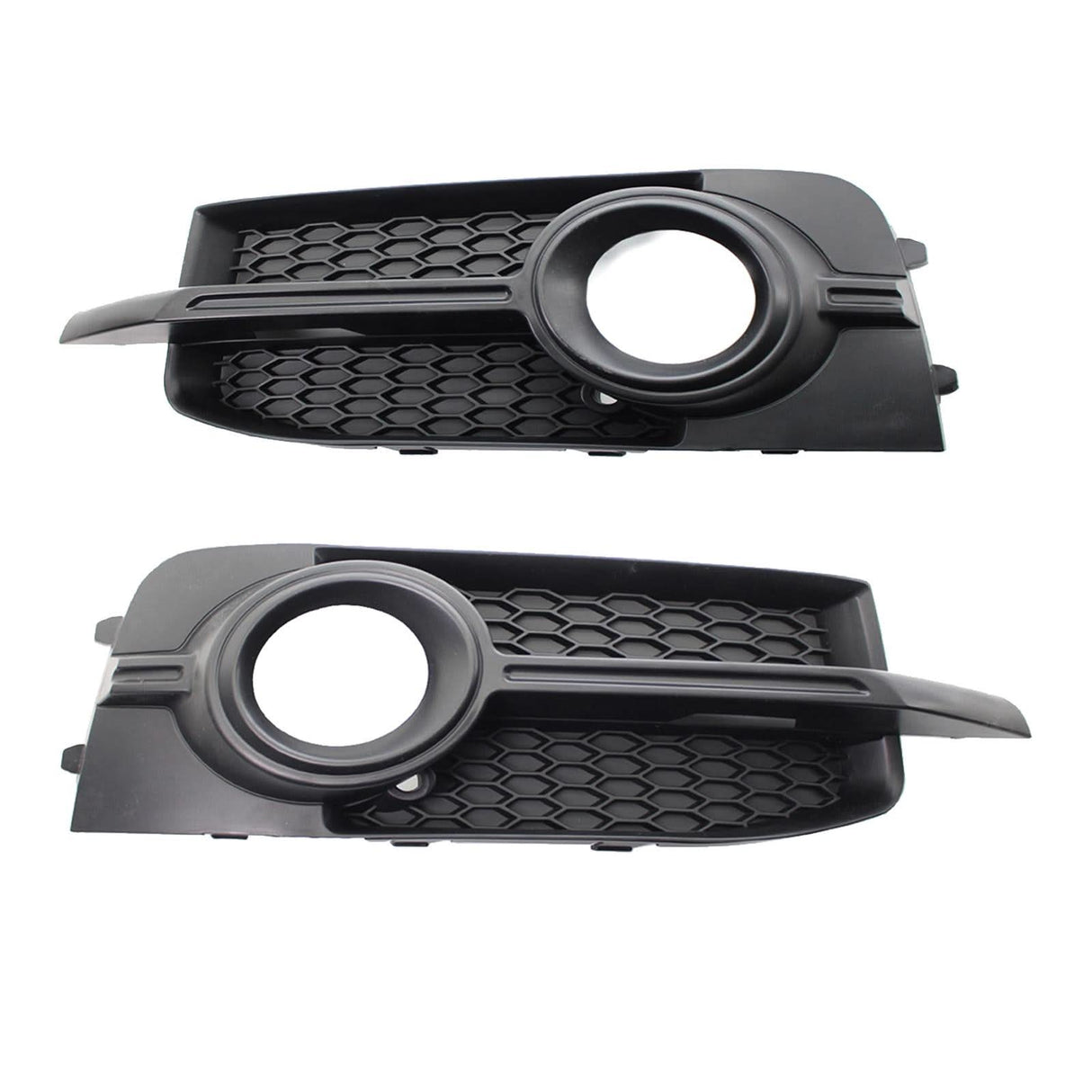 Honeycomb Front Bumper Fog Light Grille – Fit for Audi A1 S-Line 2010–2014 | Left/Right Fog Lamp Mesh Cover (OEM Style 8X0807681B / 8X0807682B)