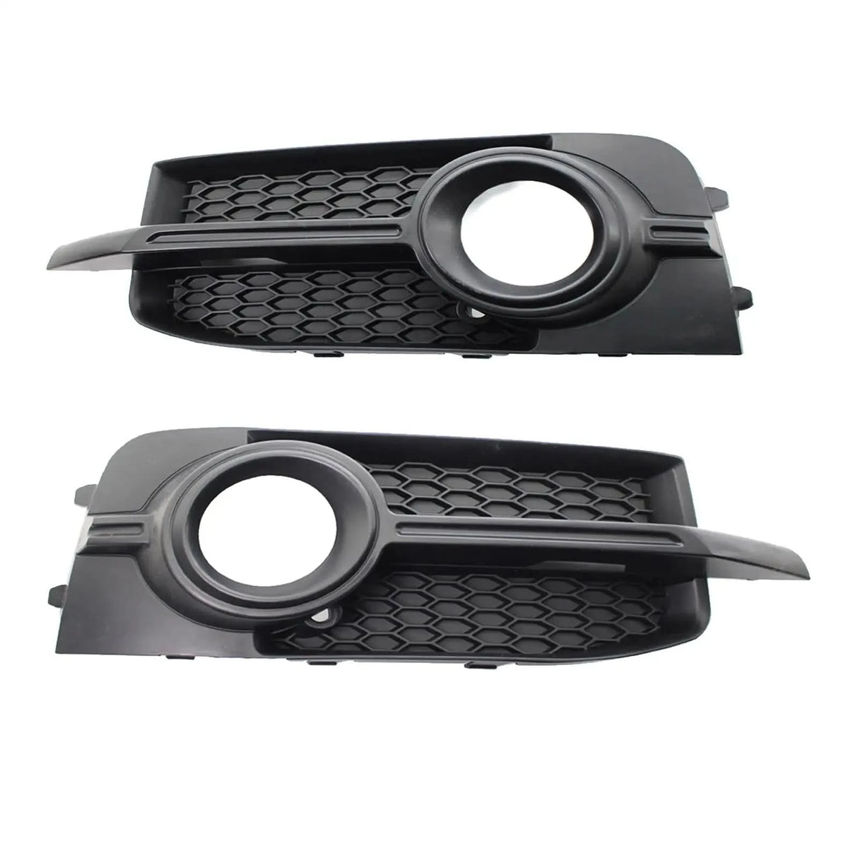 Honeycomb Front Bumper Fog Light Grille – Fit for Audi A1 S-Line 2010–2014 | Left/Right Fog Lamp Mesh Cover (OEM Style 8X0807681B / 8X0807682B)