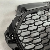RS-Style Honeycomb Front Bumper Grille for Audi A3 / S3 8V 2017-2019 | Racing Mesh Hood Grill Upgrade