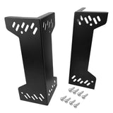 Steel Seat Box Corner Carpet Protectors (Pair) – Defender 1987+ | Interior Scuff & Impact Guards