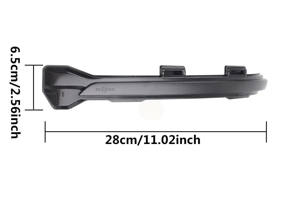 LED Dynamic Turn Signal Side Mirror Indicator Lights for VW Golf 7 / 7.5 GTI R Jetta MK7 Touran | Sequential Flowing Blinker Upgrade