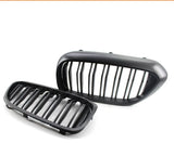 Gloss Black Double Slat Kidney Grille for BMW 5 Series G30 G31 520i 530i 540i M5 (2017–2020) – Front Racing Grilles Upgrade
