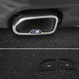 Stainless Steel Exhaust Tip Output Covers – Fit for BMW G-Series Models (G20, G30, G32, G01, G02, G05, G06, G07)