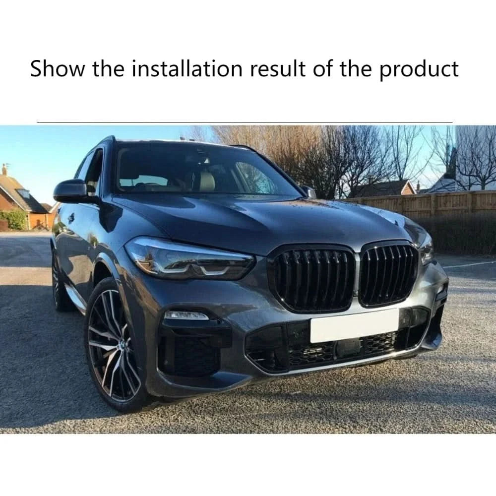 BMW X5 G05 LED Front Grille – Gloss Black Illuminated Kidney Grille (2019–2022)