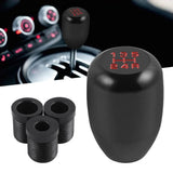 Universal 5-Speed Billet Aluminum Manual Shift Knob with Adapter Kit