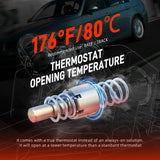 N54 / N55 Low-Temp Oil Cooler Adapter with Thermostat – BMW 135i / 335i / 1M / X1 35i