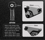 VW Golf MK7 / Jetta / Passat / Beetle / EOS / CC & Audi A3 / Q3 / TT Manual Transmission Billet Aluminium Shifter Bushing Kit (10mm Pin)