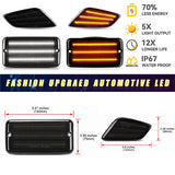 Dynamic LED Turn Signal & Side Marker Lights for Jeep Wrangler TJ (1997–2006)