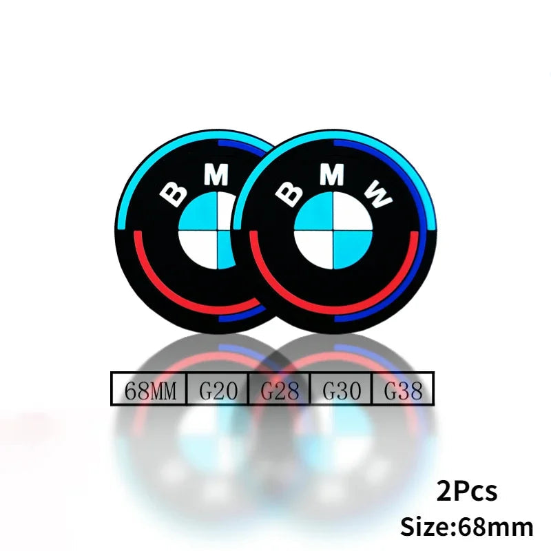 Silicone Cup Holder Coaster Set for BMW – 2PCS Interior Cup Mat for X1 X2 X3 X4 X5 X6 & 1–7 Series (Multiple Chassis Fitment)