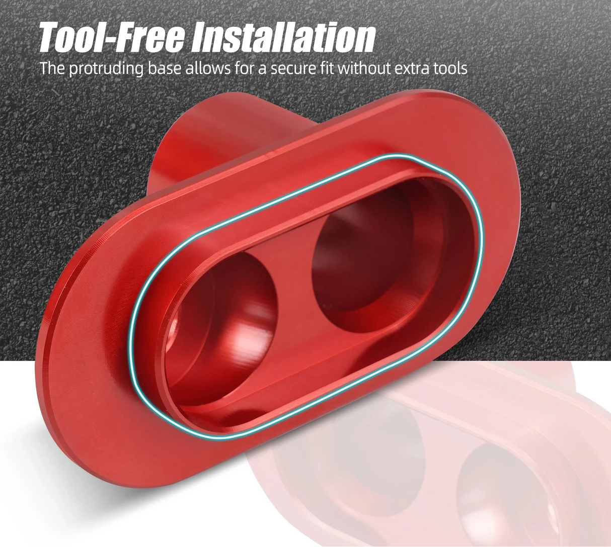 Aluminum Carbon Cleaning Walnut Blaster Adapter – 3.0TFSI Intake Valve Service Tool