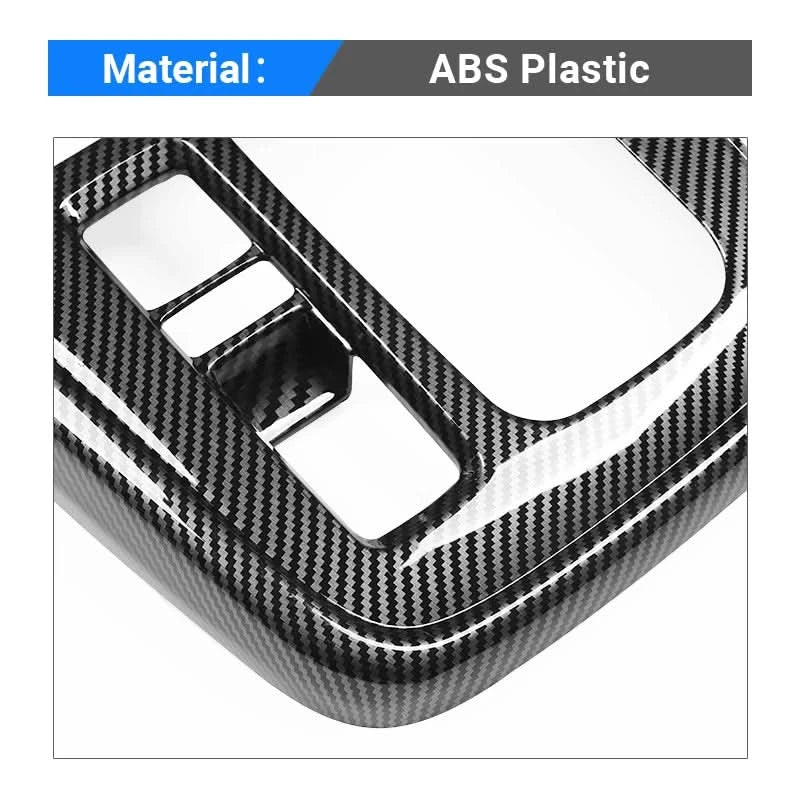 Honda CR-V 6th Gen Gear Shift Panel Trim – Carbon-Style ABS Interior Cover (2023–2025)