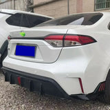 Toyota Corolla 2019–2025 Rear Bumper Side Diffusers | ABS Sport Exterior Upgrade