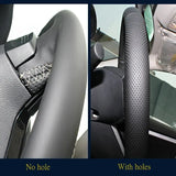 DIY Stitched Steering Wheel Cover for BMW E36, E46, E39, E83 & E53 – Microfiber Leather Interior Wrap
