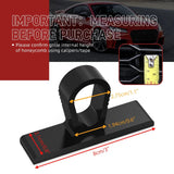 Honeycomb Grille License Plate Mount Clips – Quick-Release TPU Design