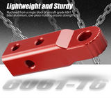 Billet Aluminum Hitch Link Shackle Mount – 2” Receiver (Adjustable, Anodized)