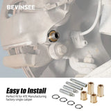 Solid Brass Front Brake Caliper Guide Bushing Kit – BMW E9X / E60 / E82 / E89