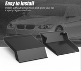 Aluminum Air Intake Scoops – BMW E92 3 Series (323i / 325i / 328i / 330i / 335i / 335d, 2010–2013)