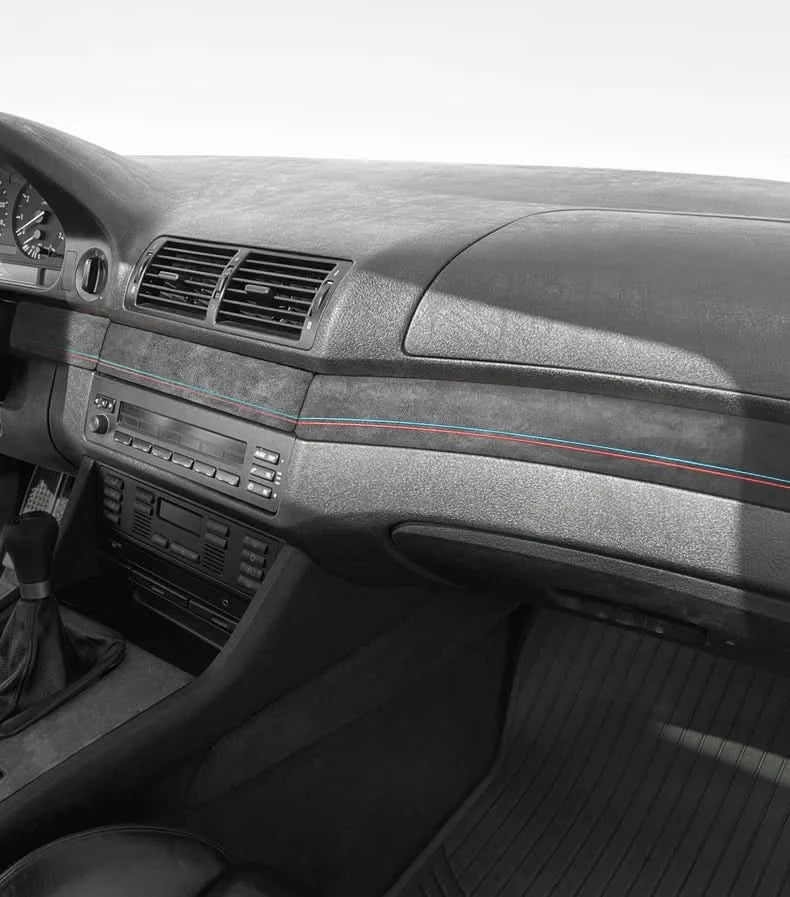 Suede-Style Dashboard Trim Panel Cover for BMW E39 (1995–2003)