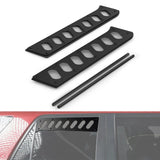 Billet Rear Door Window Vent Inserts for Toyota 4Runner 2010–2021