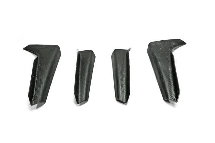 Front Bumper Canards for BMW E36 M3 – Carbon Fiber Aero Splitter Set (4-Piece)