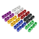 Aluminum Spark Plug Wire Separator Clamp Kit (8mm–10mm) – Engine Bay Dress-Up Set