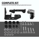 Chevrolet LS Gen 3 / Gen 4 Truck & SUV Passenger Side Low Mount A/C Compressor Bracket Kit for Sanden SD7B10 / 7176 Compressor (1999 - 2013)