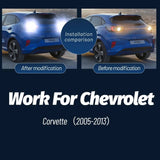 Chevrolet Corvette C6 LED Reverse Lights – 6000K High-Output Backup Bulbs (2005–2013, Pair)