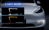 LED Daytime Running Light Assemblies with Dynamic Start-Up Animation – Tesla Model 3 (2018–2024)