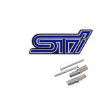 STI 3D Metal Emblem for Subaru – Front Grille & Trunk Badge for WRX, BRZ, Impreza, Forester & More
