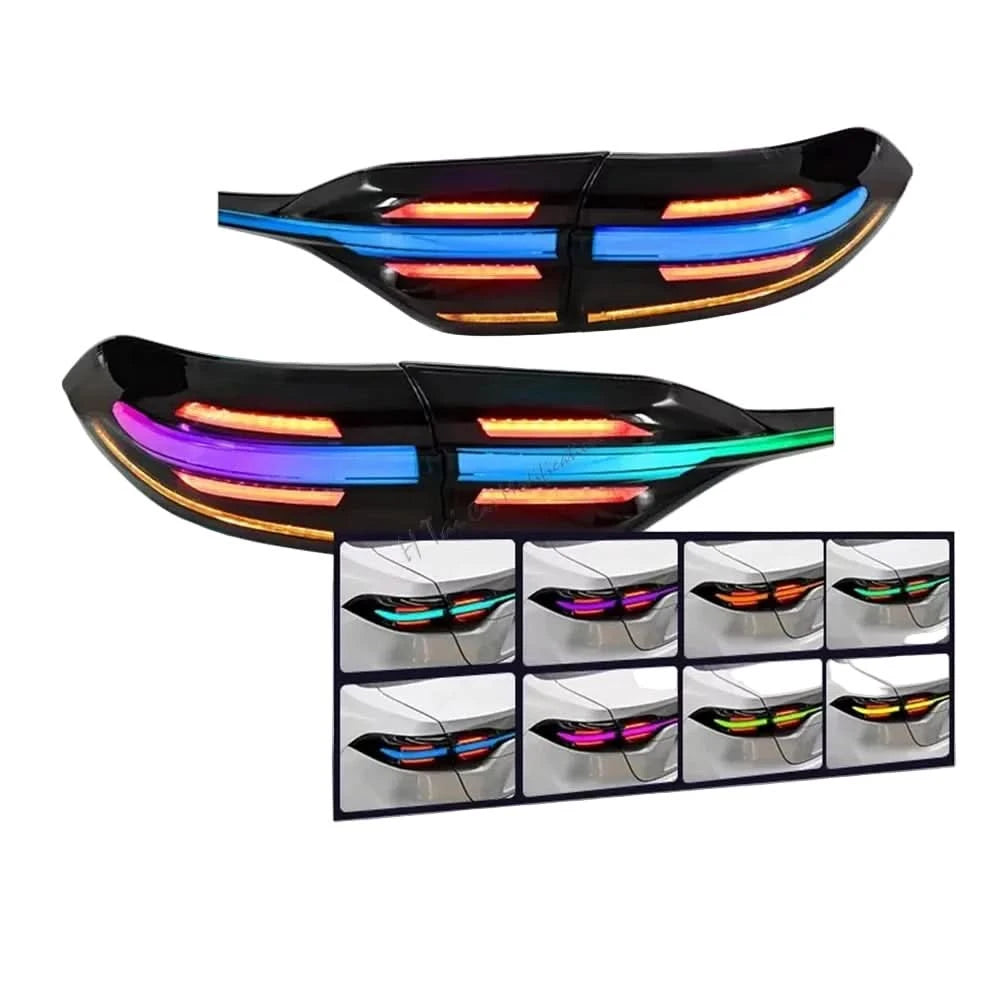 Toyota Corolla Levin LED Tail Lights with RGB & Startup Animation – Full Rear Lamp Assembly (2019–2023)