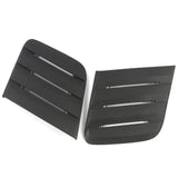 Front Hood Intake Vent Louvers & Fog Light Winglet Cover Trim for Ford Mustang 2018–2022 | Aggressive Front-End Styling Upgrade