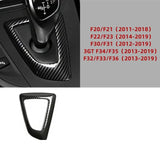 Carbon Fiber Style Gear Shift Surround Trim – BMW 1/2/3/4 Series F-Chassis (F20/F30/F32 + More)