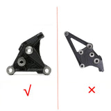 Honda Civic Si / CR-V / K-Swap K20 K24 Black Billet Aluminum K-Series Engine Block Bracket Passenger Side 2002 - 2006