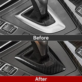 Carbon Fiber Style Gear Shift Surround Trim – BMW 1/2/3/4 Series F-Chassis (F20/F30/F32 + More)