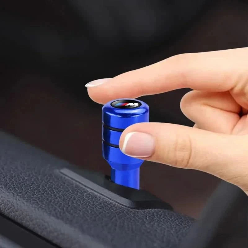 Billet Aluminum Door Lock Pins – Universal Fit for BMW Models – Interior Styling Upgrade