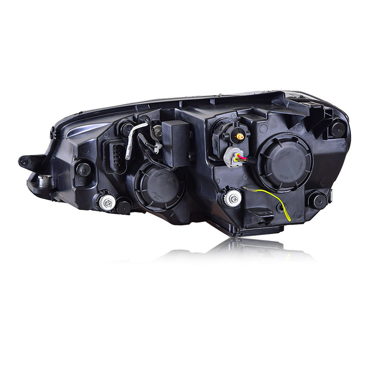 LED Projector Headlights for VW Jetta MK6 2011–2018 – Sequential Turn Signals & Start-Up Animation (Halogen Models Only)