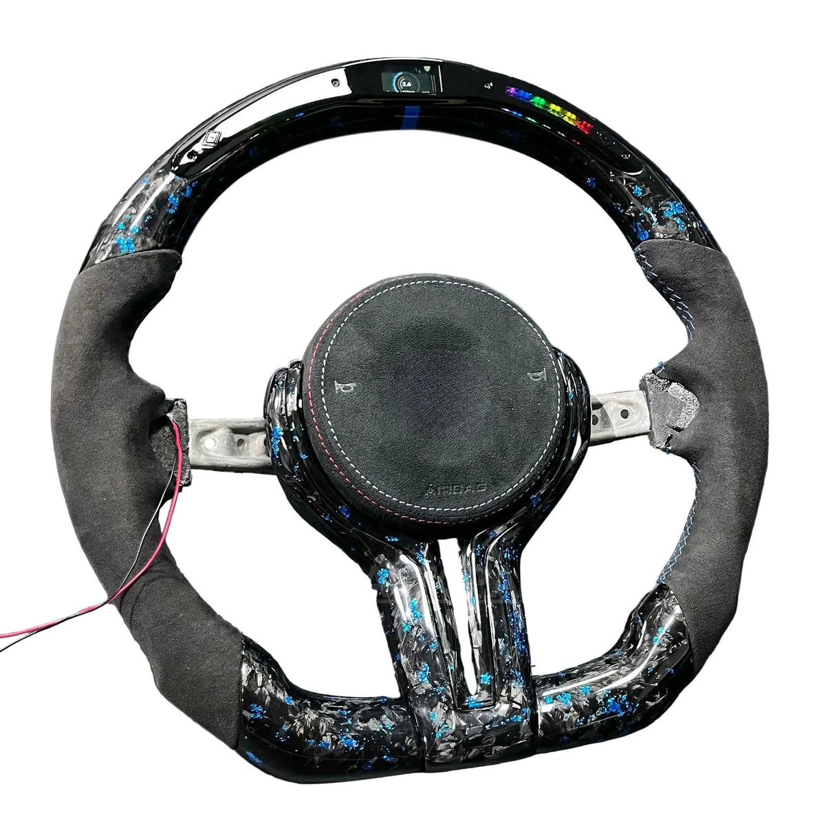 BMW Carbon Fiber LED Steering Wheel – Custom Performance Upgrade for M & F-Series Models